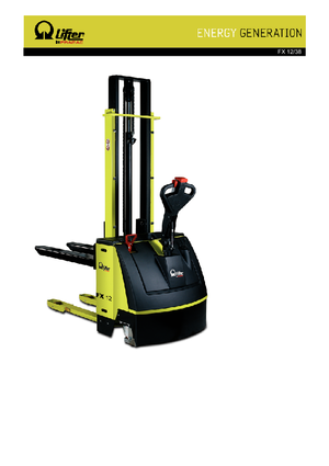 Ruční paletové vozíky PRAMAC Lifter FX 12/38