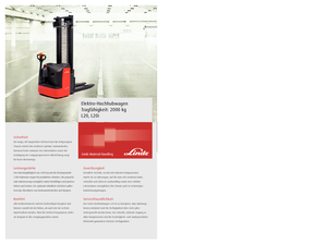 Ruční paletové vozíky Linde L 20 i