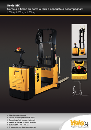 Ruční paletové vozíky Yale MC12