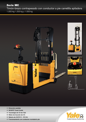 Ruční paletové vozíky Yale MC12