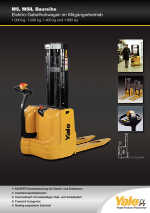 Ruční paletové vozíky Yale MS10E