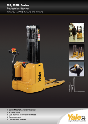 Ruční paletové vozíky Yale MS10E