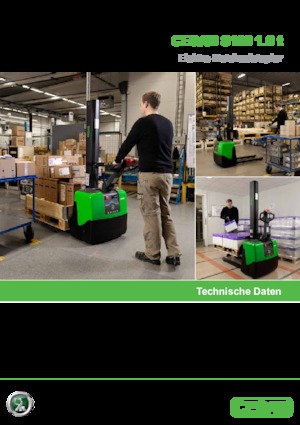 Ruční paletové vozíky Cesab S 110 S