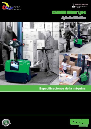 Ruční paletové vozíky Cesab S 110 S