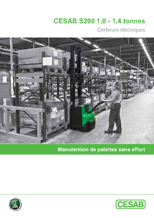 Ruční paletové vozíky Cesab S 212 L