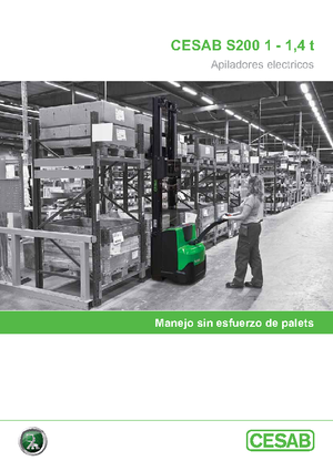 Ruční paletové vozíky Cesab S 212 L