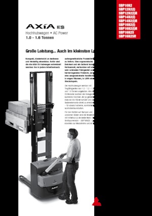 Ruční paletové vozíky Mitsubishi SBP12N2iR