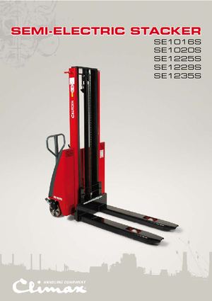 Ruční paletové vozíky Climax SE 1235 S