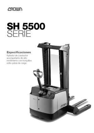 Ruční paletové vozíky Crown SH 5540-1.8 TT