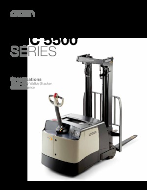 Ruční paletové vozíky Crown SHC 5540-30 TL