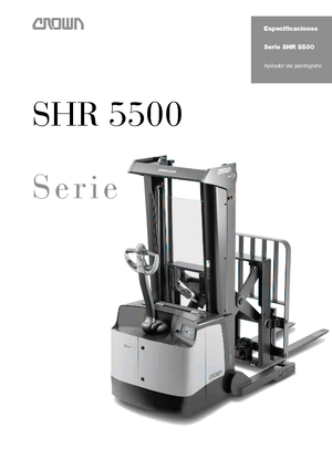 Ruční paletové vozíky Crown SHR 5540-1.6 TT