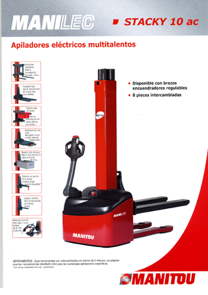 Ruční paletové vozíky Manitou Stacky FR-D 28