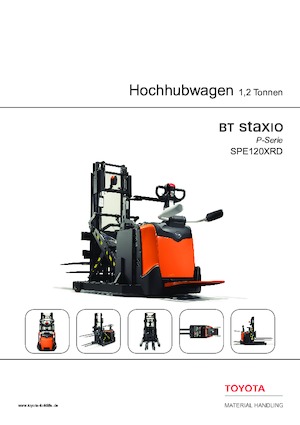 Ruční paletové vozíky BT SPE 120 XRD