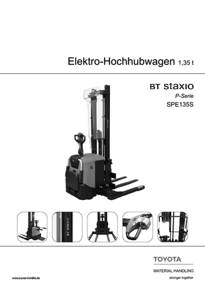Ruční paletové vozíky BT SPE 135 S