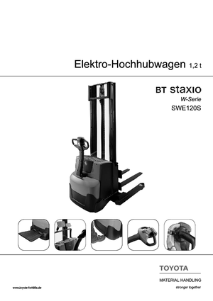 Ruční paletové vozíky BT SWE 120 S
