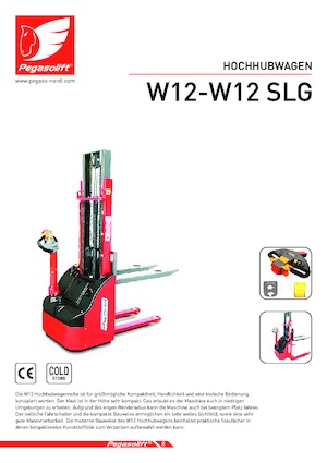 Ruční paletové vozíky Pegasolift W 12