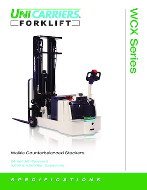Ruční paletové vozíky UniCarriers WCX30