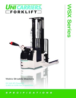 Ruční paletové vozíky UniCarriers WSX30