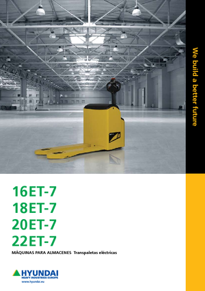 Ruční paletové vozíky Hyundai 20 ET 7