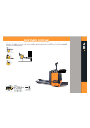 Ruční paletové vozíky OMG 320 P 4