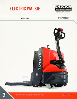 Ruční paletové vozíky Toyota 8HBW23