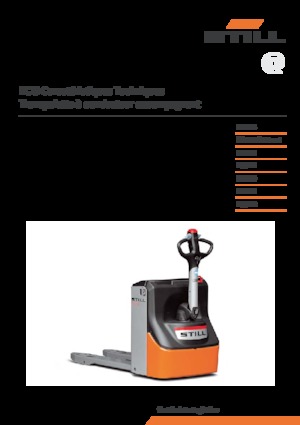 Ruční paletové vozíky Still ECU 14