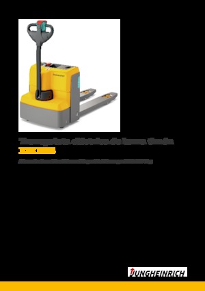 Ruční paletové vozíky Jungheinrich EJE M15