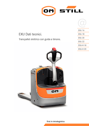 Ruční paletové vozíky Still EXU 22