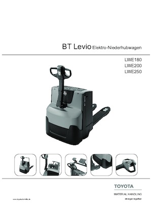 Ruční paletové vozíky Toyota LWE200