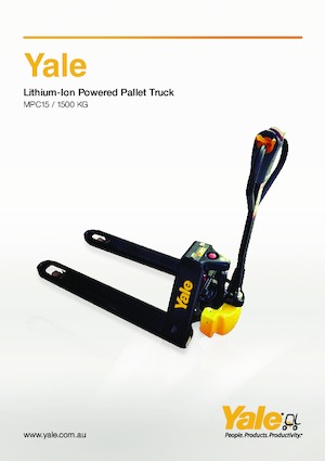 Ruční paletové vozíky Yale MPC15