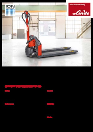 Ruční paletové vozíky Linde MT12 