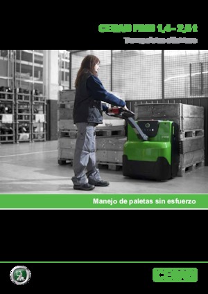 Ruční paletové vozíky Cesab P 216