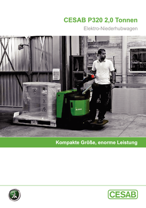 Ruční paletové vozíky Cesab P 320-6