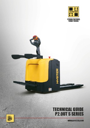 Ruční paletové vozíky Hyster P2.0