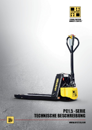 Ruční paletové vozíky Hyster PC 1.5