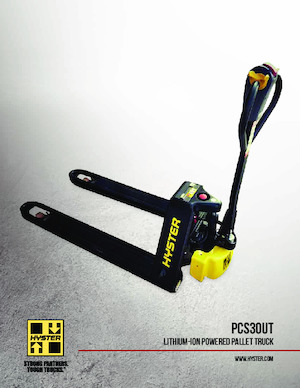 Ruční paletové vozíky Hyster PCS30UT