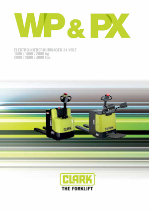 Ruční paletové vozíky Clark PPFXS 20