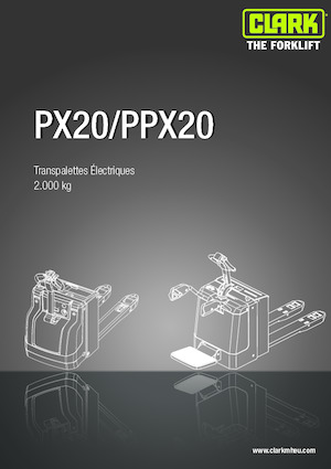 Ruční paletové vozíky Clark PPFXS 20