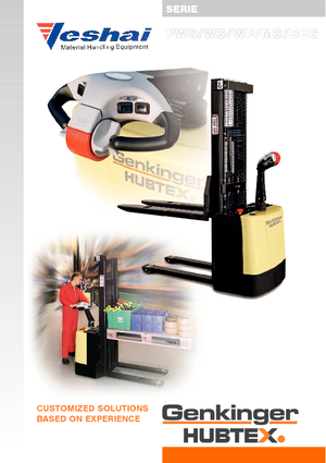 Ruční paletové vozíky Genkinger VH-WS 12.5/25