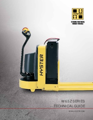 Ruční paletové vozíky Hyster W65Z