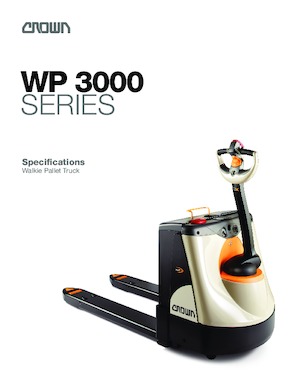 Ruční paletové vozíky Crown WP 3035