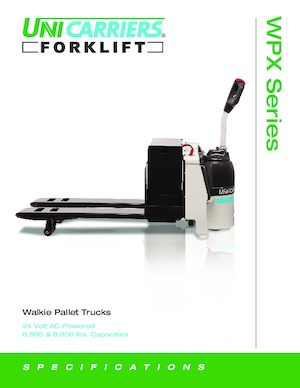 Ruční paletové vozíky UniCarriers WPX60B