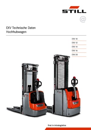 Ruční paletové vozíky Still EXV 14 C