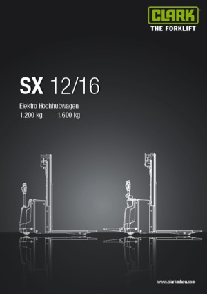 Ruční paletové vozíky Clark SX 12