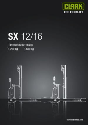 Ruční paletové vozíky Clark SX 12