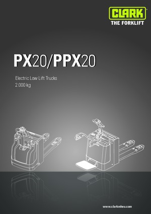 Ruční paletové vozíky Clark PX 20