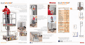 Sloupové pracovní plošiny Faraone Elevah 50 F