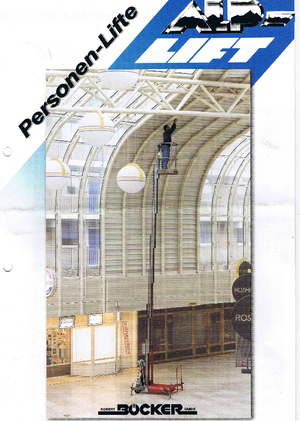 Sloupové pracovní plošiny ALP-Lift PHC 650