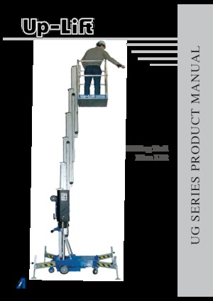 Sloupové pracovní plošiny AHI UG40