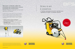 Řezačky spár Wacker BFS 1345 AB